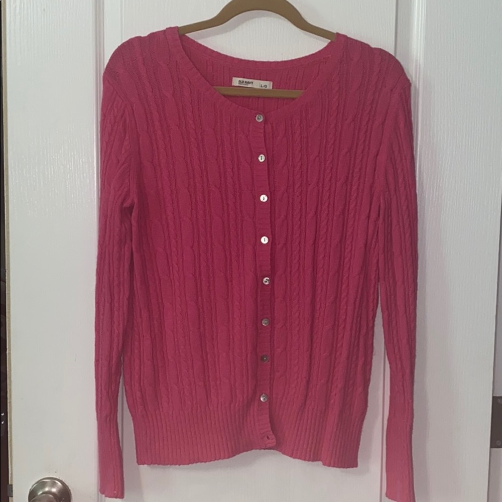 Old Navy Cable Knit Cardigan Great Condition